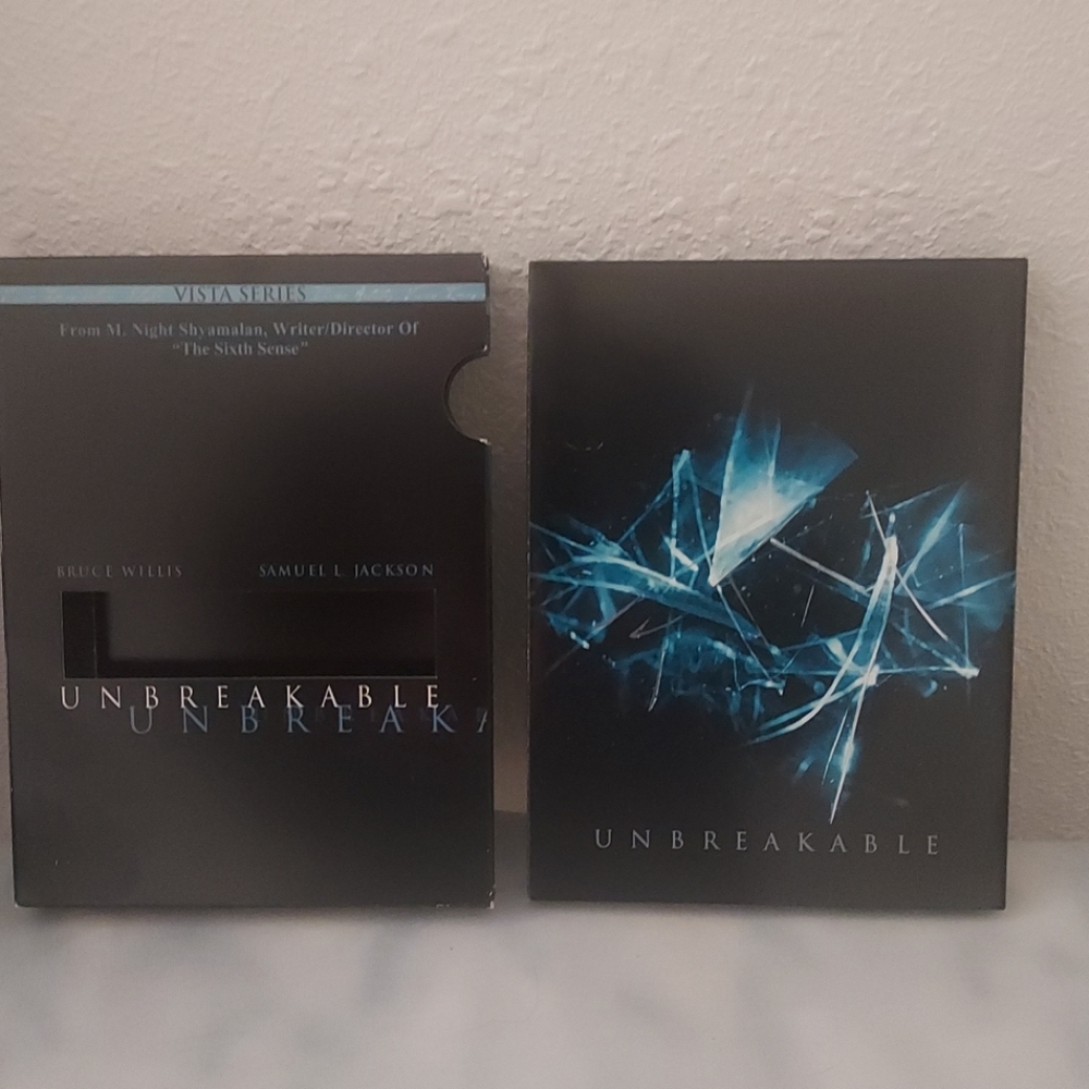 Unbreakable (DVD, 2001, 2-Disc Set, Vista Series) Pre-Owned Tested Working